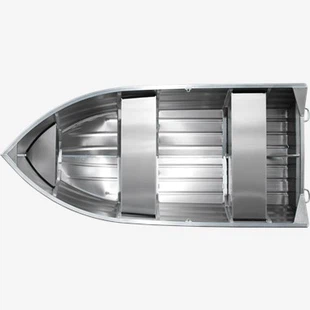 Aluminiowa łódź wiosłowa o długości 10 stóp